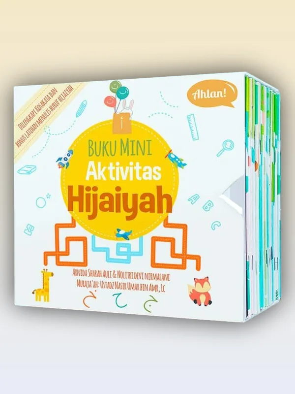 Sampul buku Buku Mini Aktivitas Hijaiyah Box