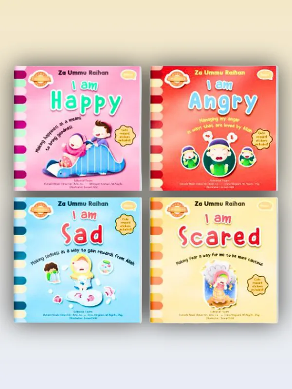 Sampul buku Kids Emotions Series (Set)