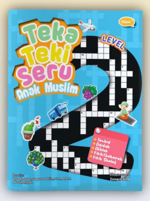 Sampul buku Teka-Teki Seru Anak Muslim Level 2