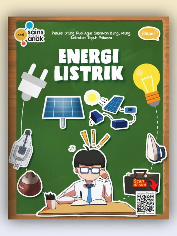 Sampul buku Seri Sains Anak: Energi Listrik