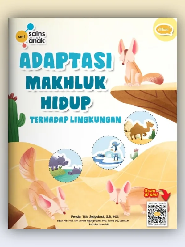 Sampul buku Seri Sains Anak: Adaptasi Makhluk Hidup
