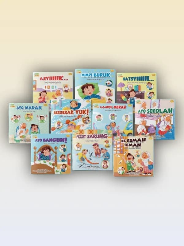 Sampul buku Seri 1 Zaid dan Hana (Set)