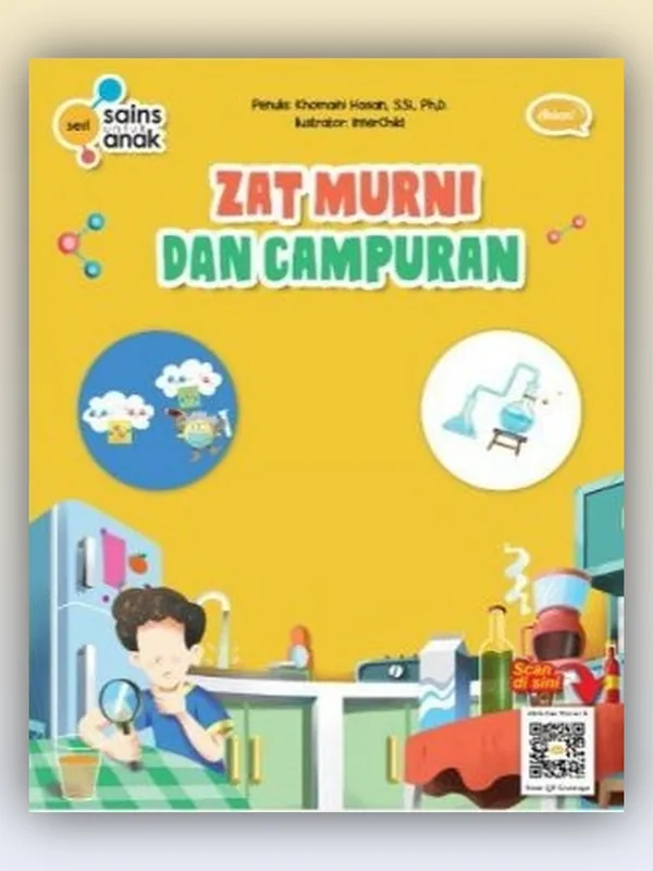 Sampul buku Seri Sains Anak: Zat Murni dan Campuran