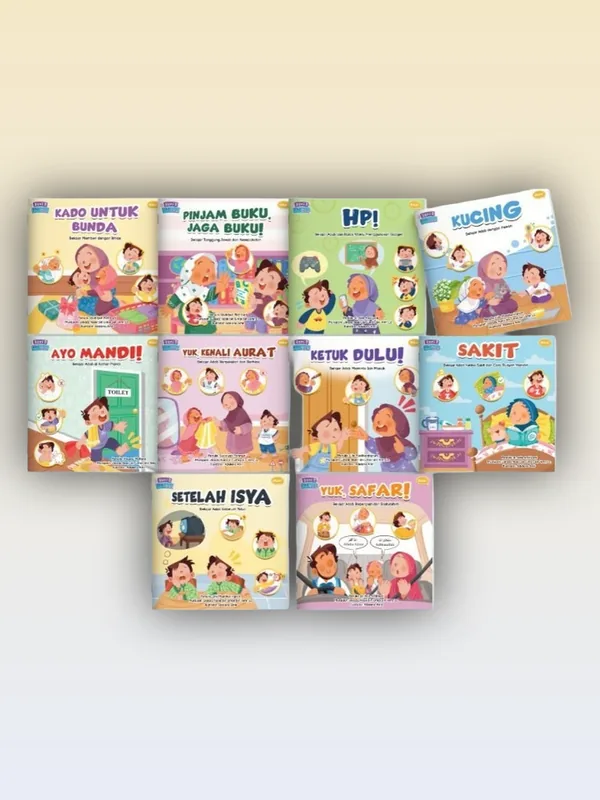 Sampul buku Seri 2 Zaid dan Hana (Set)