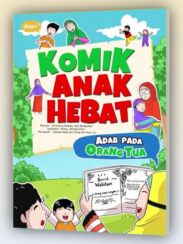 Sampul buku Komik Anak Hebat: Adab pada Orang Tua