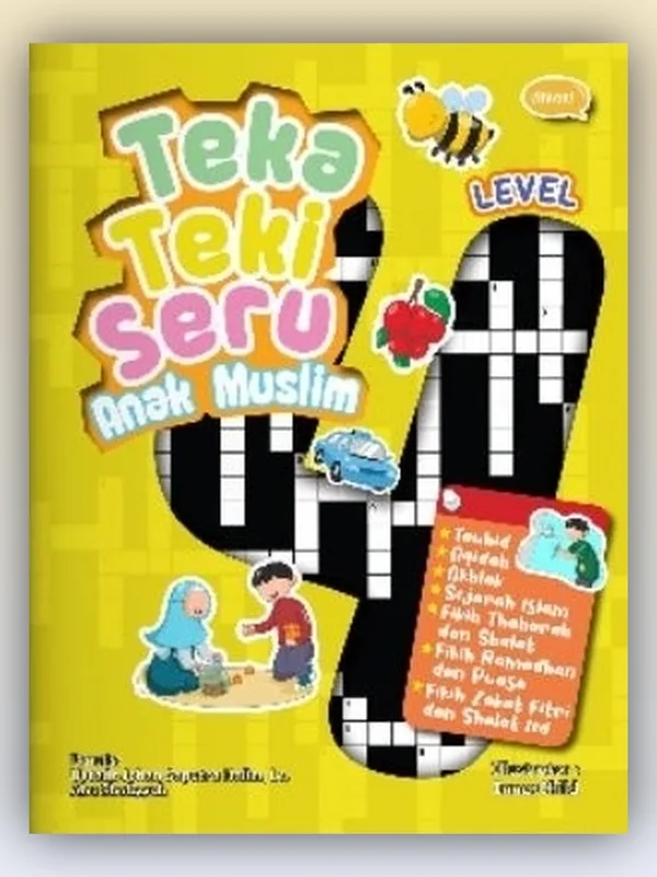 Sampul buku Teka-Teki Seru Anak Muslim Level 4