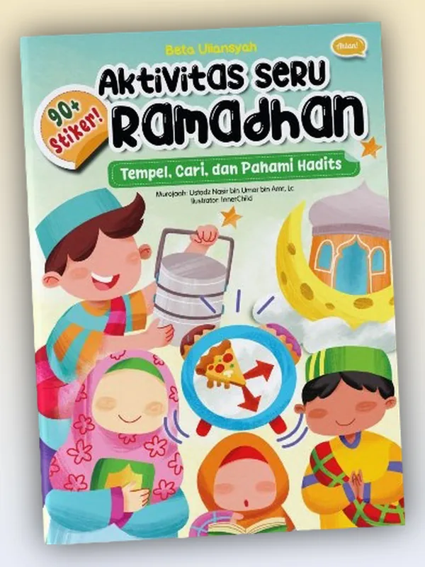 Sampul buku Aktivitas Seru Ramadhanku + Sticker
