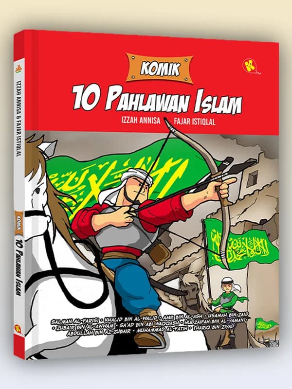 Sampul buku Komik 10 Pahlawan Islam