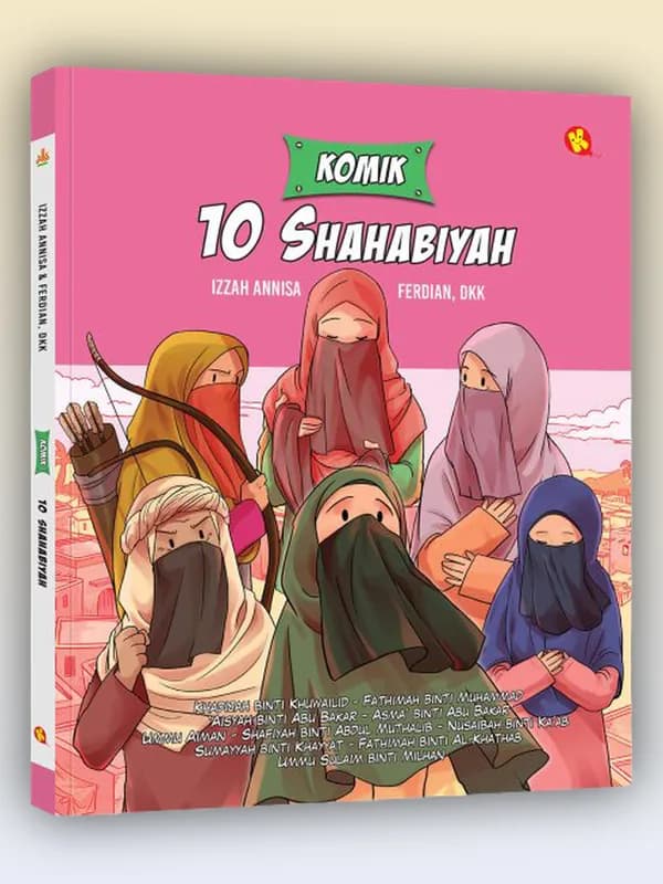 Sampul buku Komik 10 Shahabiyah