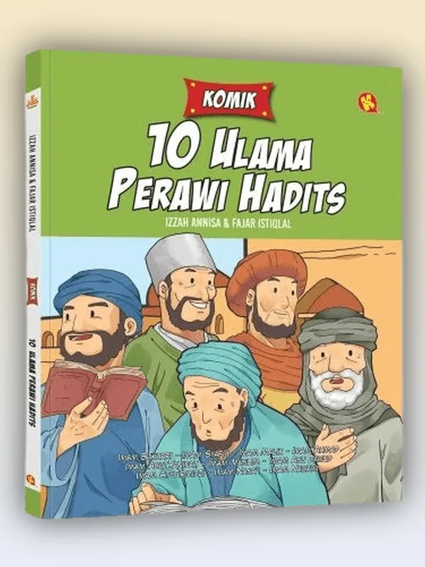 Sampul buku Komik 10 Ulama Perawi Hadits