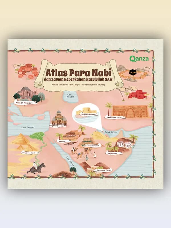Sampul buku Atlas Para Nabi dan Zaman Keberkahan Rasulullah SAW