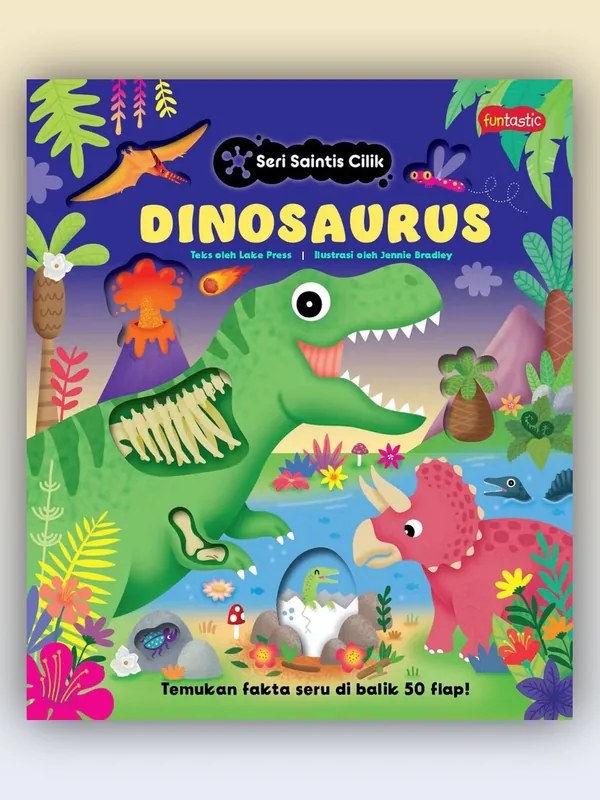 Sampul buku Seri Saintis Cilik: Dinosaurus