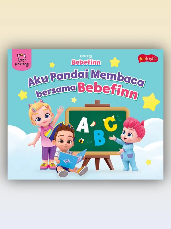 Sampul buku Pinkfong Bebefinn - Aku Pandai Membaca Bersama Bebefinn