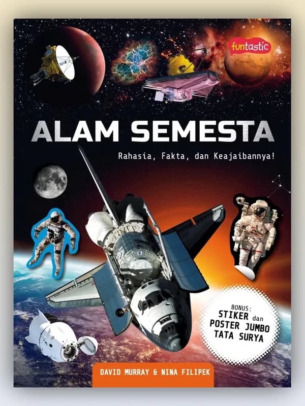 Sampul buku Alam Semesta Rahasia, Fakta, dan Keajaibannya!