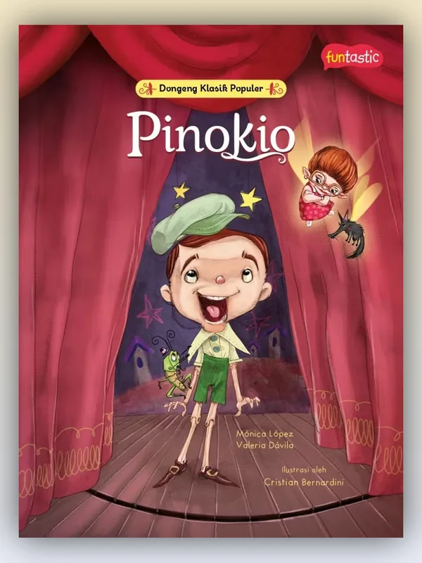 Sampul buku Dongeng Klasik Populer: Pinokio