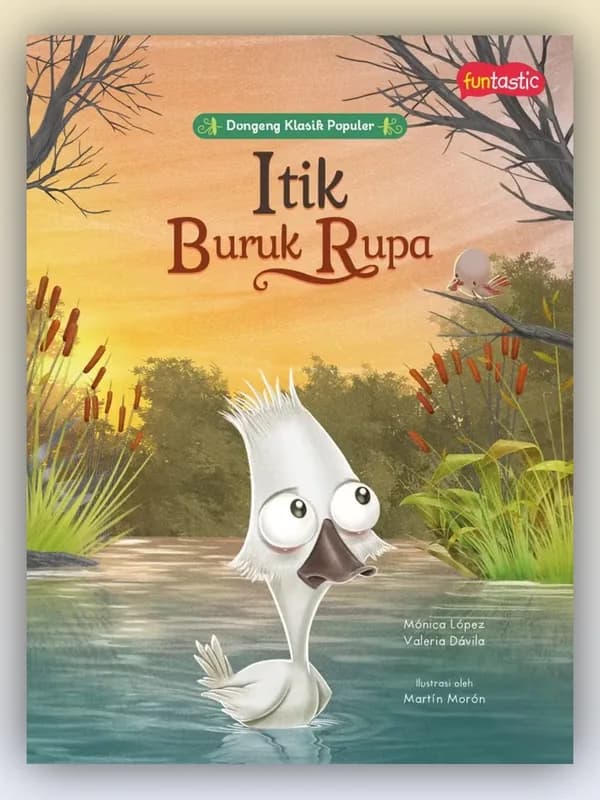 Sampul buku Dongeng Klasik Populer: Itik Buruk Rupa