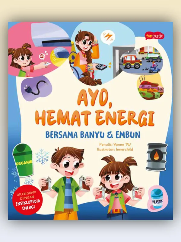 Sampul buku Ayo, Hemat Energi Bersama Banyu & Embun