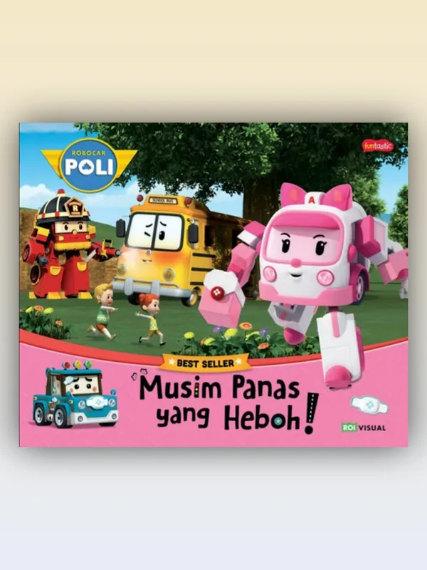 Sampul buku Robocar Poli - Musim Panas yang Heboh!