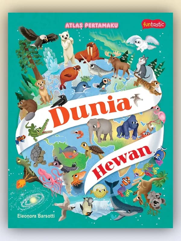 Sampul buku Atlas Pertamaku - Dunia Hewan