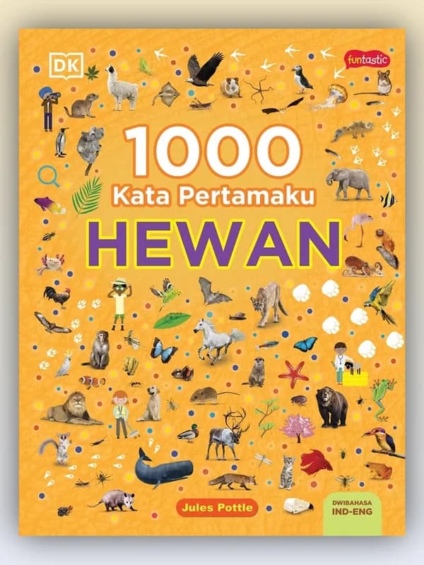 Sampul buku 1000 Kata Pertamaku - Hewan