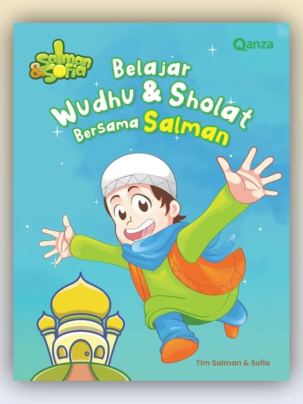 Sampul buku Salman & Sofia - Belajar Wudhu dan Sholat Bersama Salman