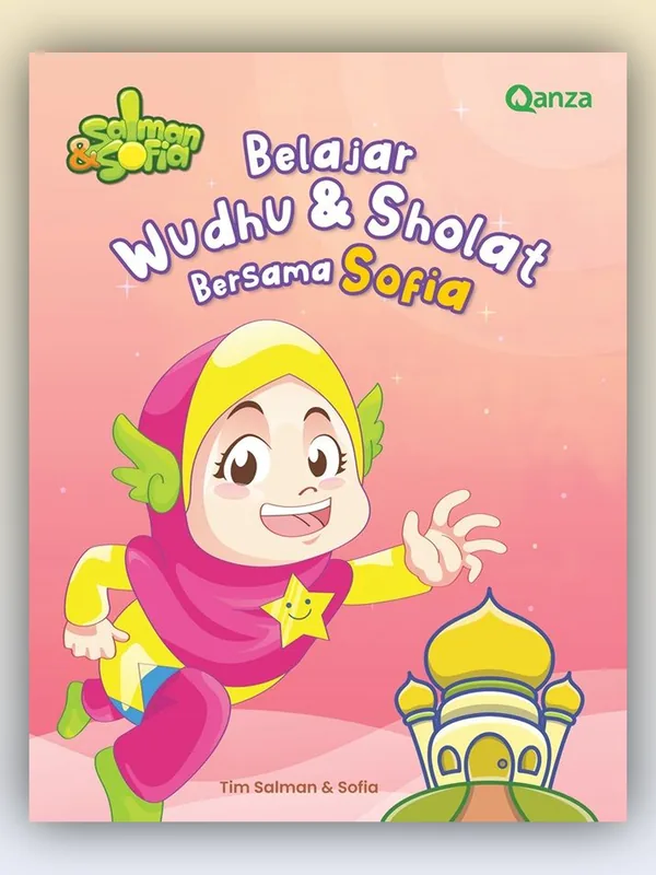 Sampul buku Salman & Sofia - Belajar Wudhu dan Sholat Bersama Sofia