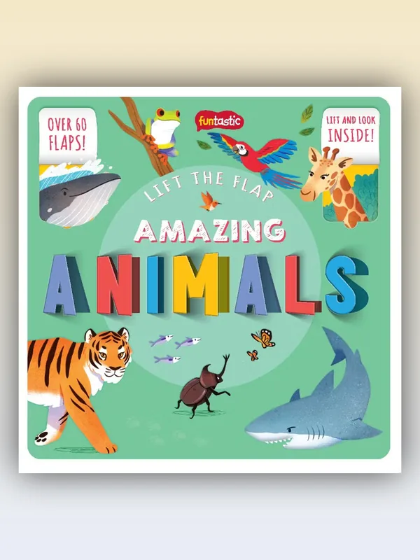 Sampul buku Mini Lift the Flap - Amazing Animals