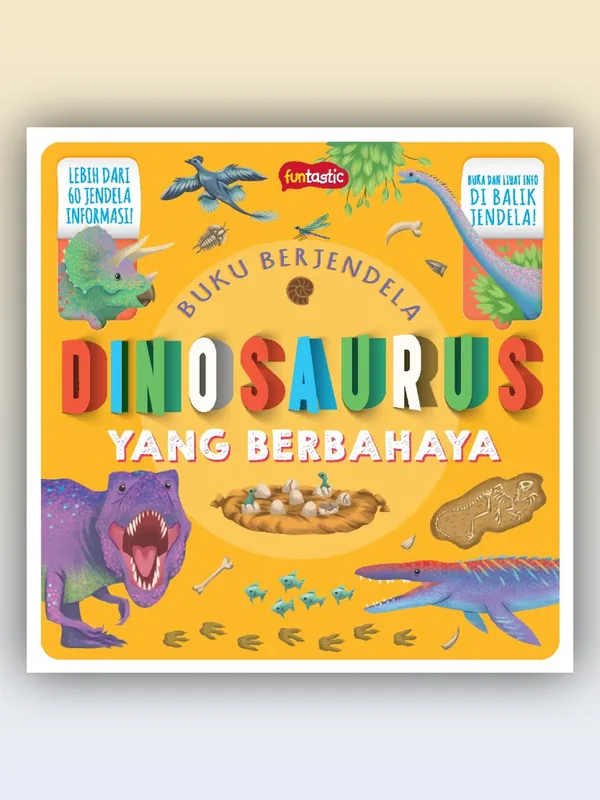 Sampul buku Buku Berjendela - Dinosaurus yang Berbahaya