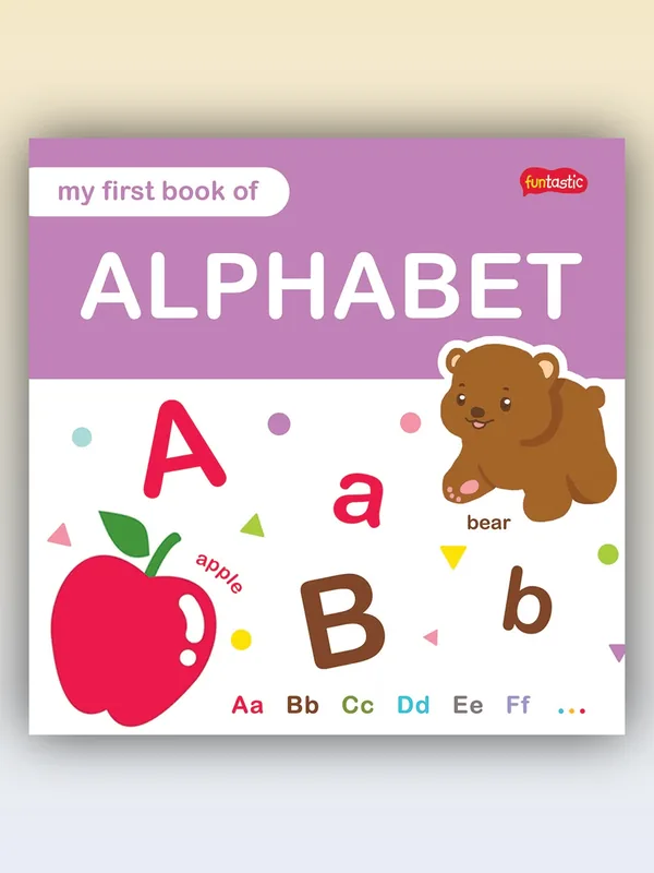 Sampul buku My First Book of Alphabet