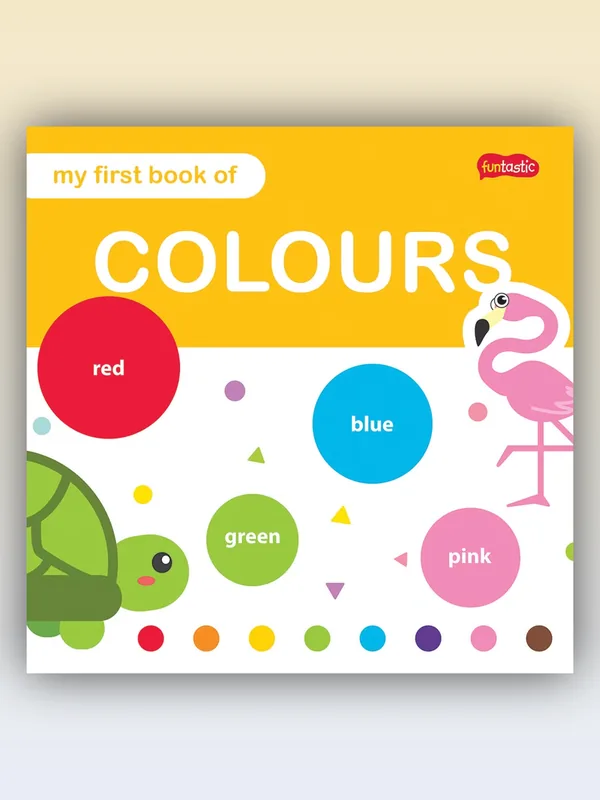Sampul buku My First Book of Colours