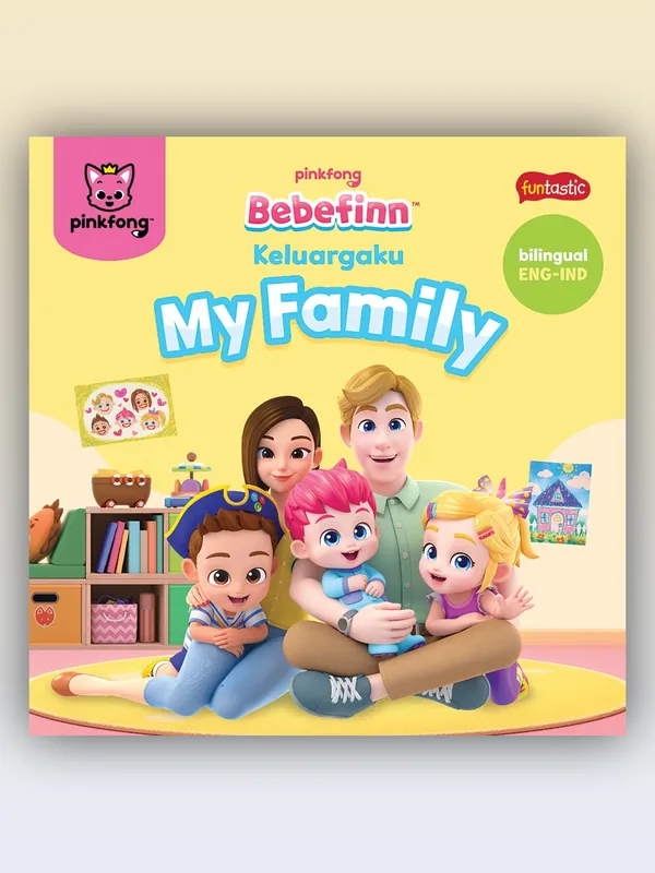 Sampul buku Bebefinn – My Family : Keluargaku