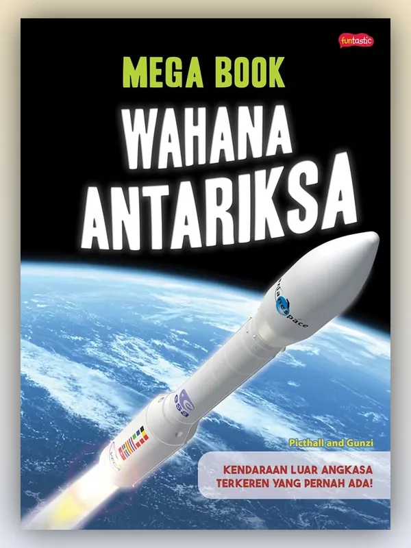 Sampul buku Mega Book Wahana Antariksa