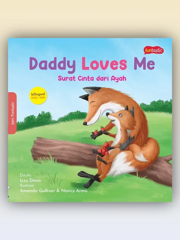 Sampul buku Daddy Loves Me - Surat Cinta dari Ayah