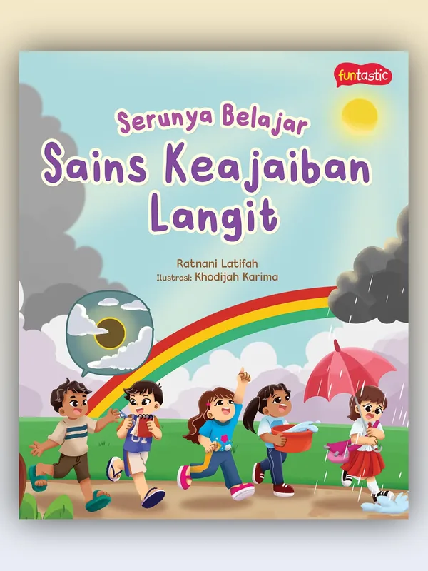 Sampul buku Serunya Belajar Sains Keajaiban Langit