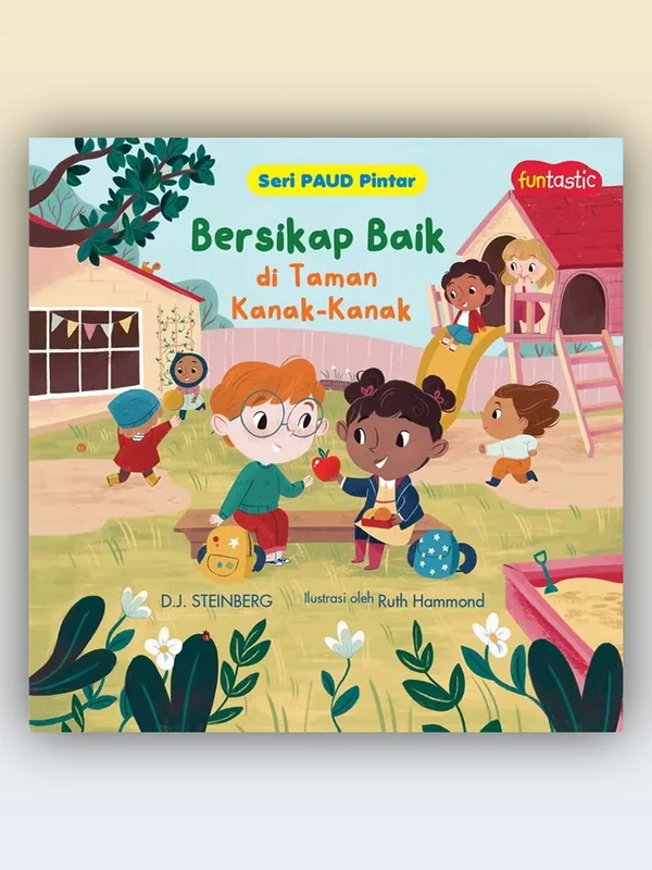 Sampul buku Seri PAUD Pintar - Bersikap Baik di Taman Kanak-kanak