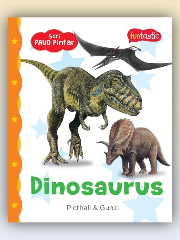 Sampul buku Seri PAUD Pintar - Dinosaurus