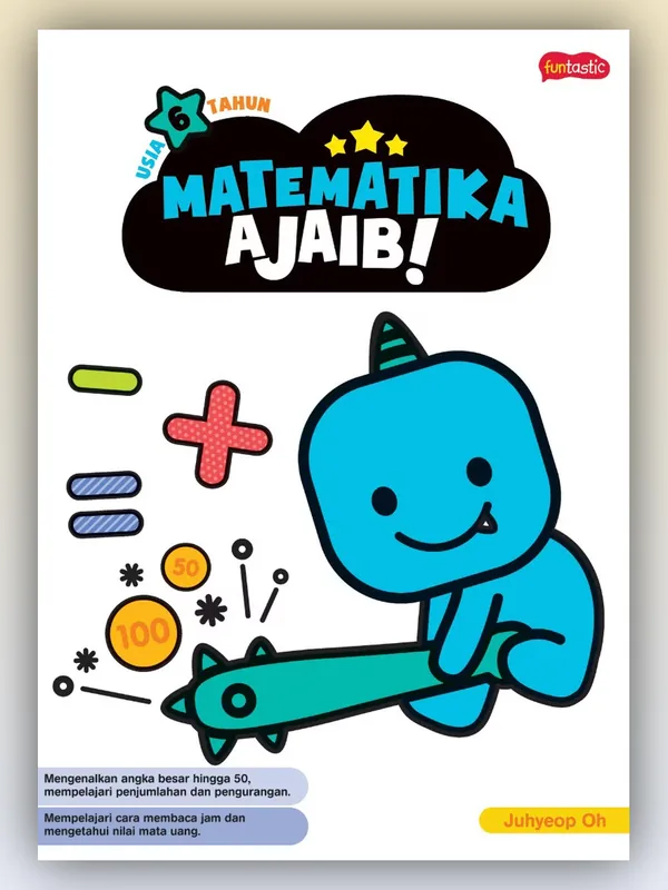 Sampul buku Matematika Ajaib! - Usia 6 Tahun