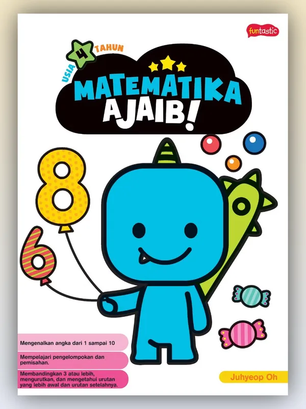 Sampul buku Matematika Ajaib! - Usia 4 Tahun
