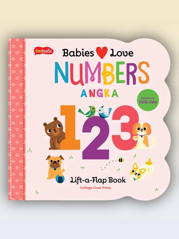 Sampul buku Babies Love Numbers - Angka