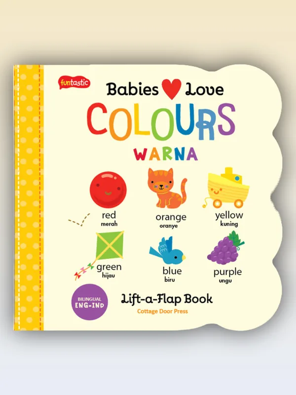 Sampul buku Babies Love Colours - Warna