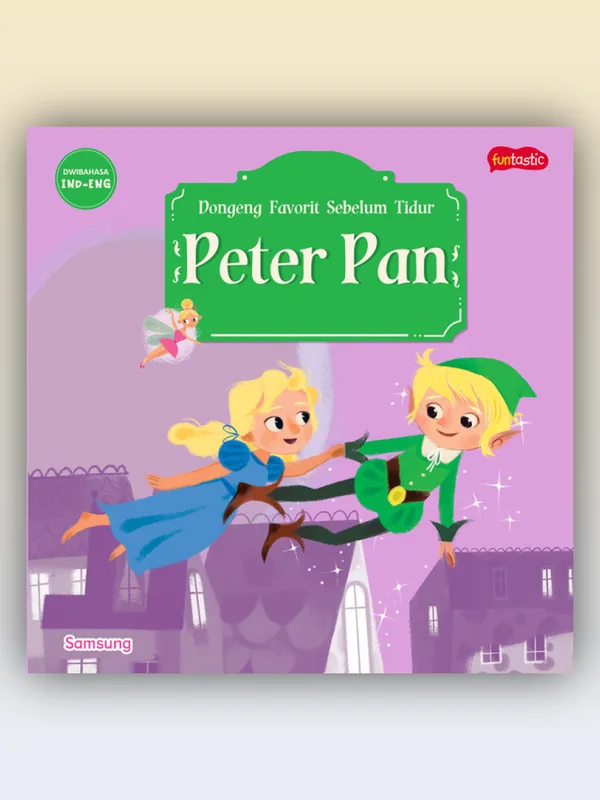 Sampul buku Seri Dongeng Favorit Sebelum Tidur - Peter Pan