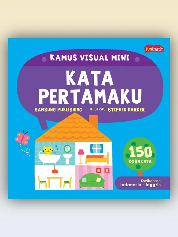Sampul buku Kamus Visual Mini - Kata Pertamaku