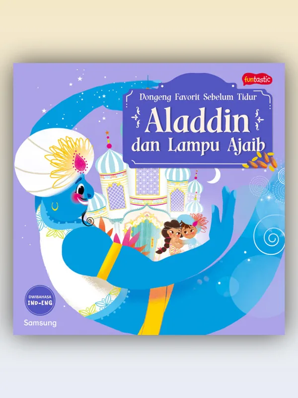 Sampul buku Seri Dongeng Favorit Sebelum Tidur - Aladdin dan Lampu Ajaib