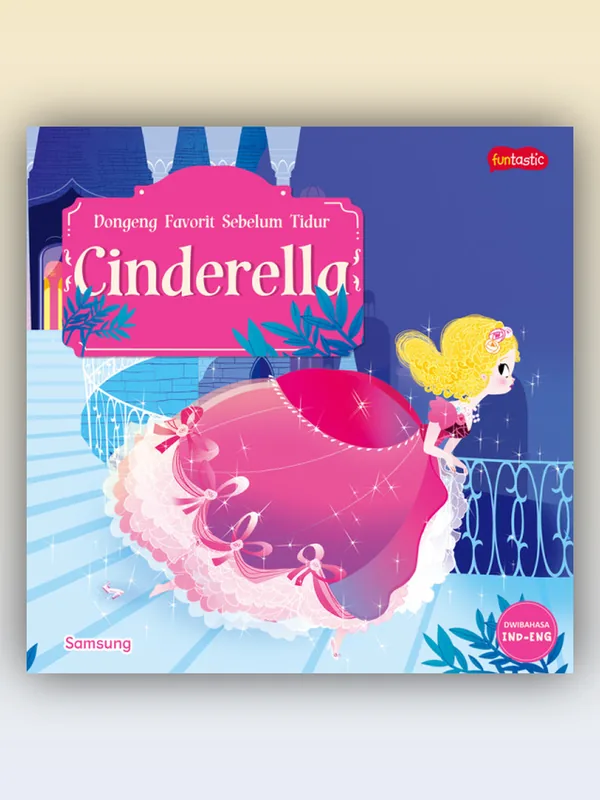 Sampul buku Seri Dongeng Favorit Sebelum Tidur - Cinderella