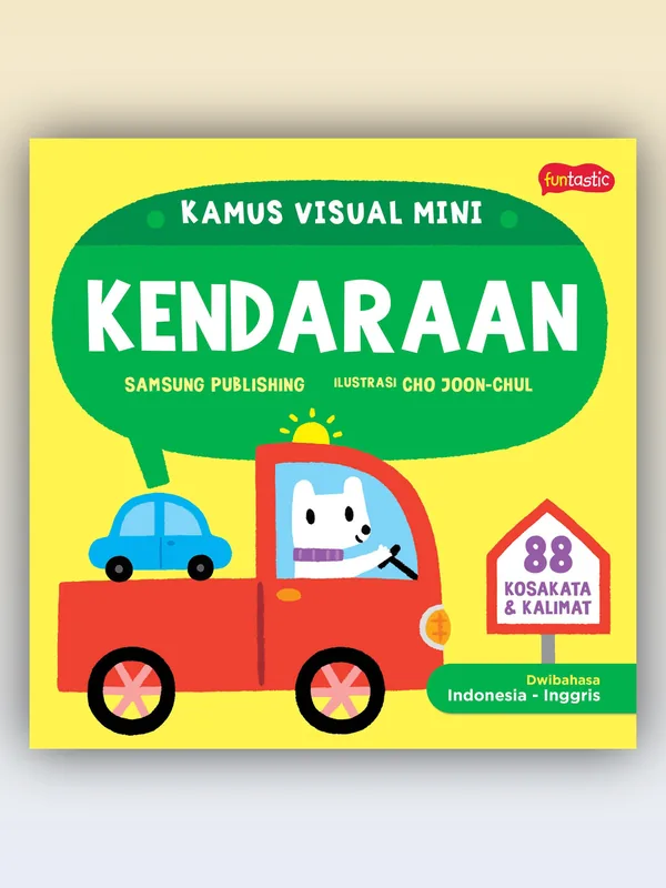 Sampul buku Kamus Visual Mini - Kendaraan