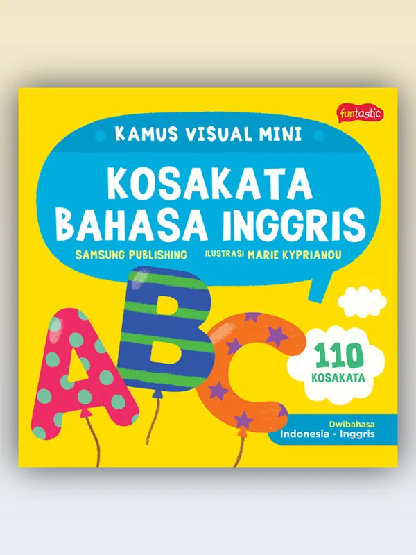 Sampul buku Kamus Visual Mini - Kosakata Bahasa Inggris