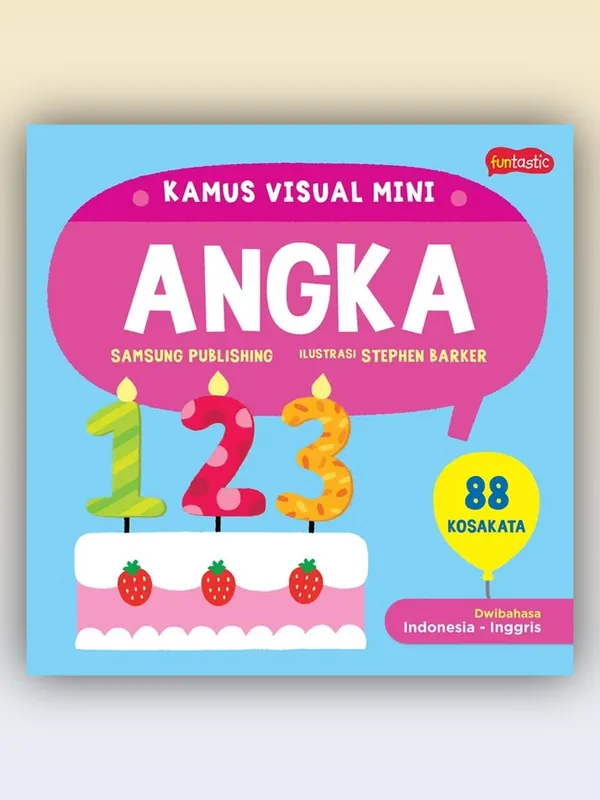Sampul buku Kamus Visual Mini - Angka