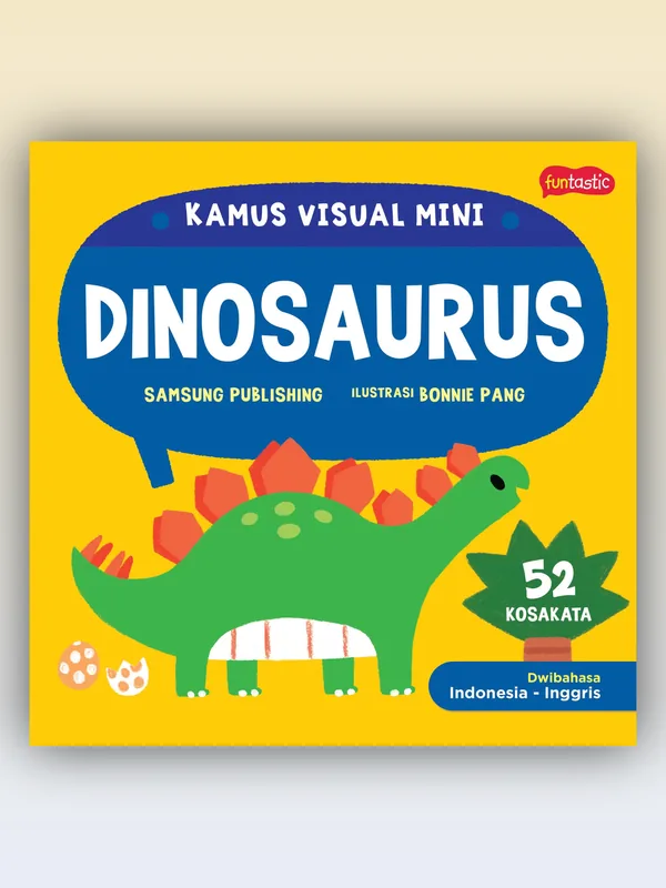 Sampul buku Kamus Visual Mini - Dinosaurus