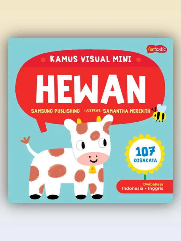 Sampul buku Kamus Visual Mini - Hewan
