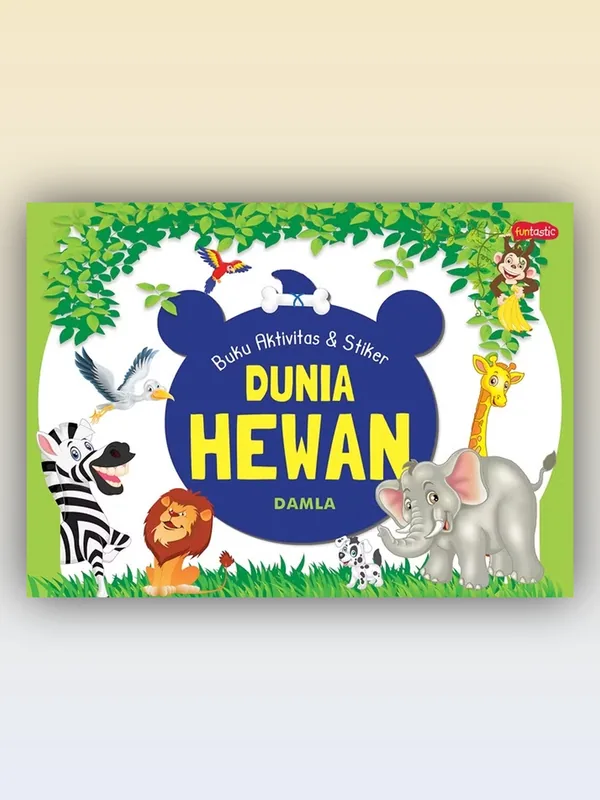Sampul buku Buku Aktivitas & Stiker - Dunia Hewan